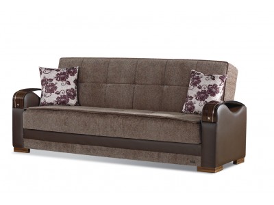 Τριθέσιος καναπές HARTFORD με λειτουργία ύπνου